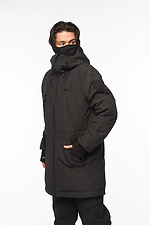Men's winter water-and-windproof parka "Bozo", black TUR WEAR 8037383 photo №2