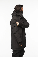 Men's winter water-and-windproof parka "Bozo", black TUR WEAR 8037383 photo №3