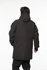 Men's winter water-and-windproof parka "Bozo", black TUR WEAR 8037383 photo №4