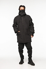 Men's winter water-and-windproof parka "Bozo", black TUR WEAR 8037383 photo №6