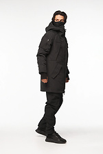 Men's winter water-and-windproof parka "Bozo", black TUR WEAR 8037383 photo №7