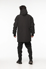 Men's winter water-and-windproof parka "Bozo", black TUR WEAR 8037383 photo №8