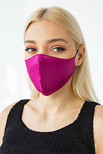 ATLAS Raspberry Satin Face Mask Garne 3500384 photo №2