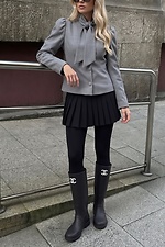 Schwarze Thermostrumpfhose mit Fleecefutter M-SOCKS 2040385 Foto №6