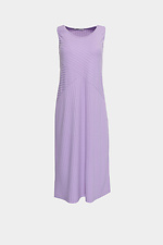 Lilac summer dress-shirt BYANKA made of textured jersey Garne 3040386 photo №6