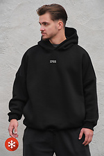 Men's Oversized Hoodie Sweatshirt with Hood and Without Moon Black Print Without 8049386 photo №2