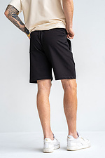 Men's knitted shorts BASKET black Teamv 8034387 photo №2