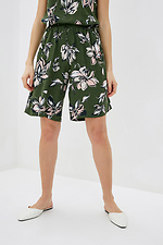 PILARIYA high-rise long shorts in floral print staple Garne 3038388 photo №1