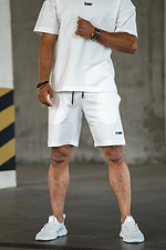Herren Basic Shorts White Teamv 8034392 Foto №1