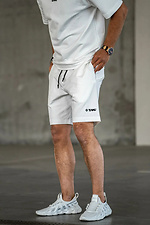 Men's Basic shorts White Teamv 8034392 photo №2