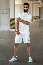 Herren Basic Shorts White Teamv 8034392 Foto №6