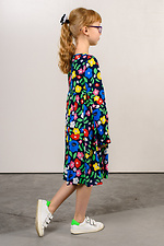 Штапельное летнее платье на девочку с длинными рукавами Garne 3035393 фото №3