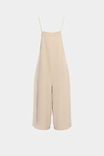 TRUSH women's beige jumpsuit with trousers and thin straps Garne 3040393 photo №9