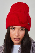 Women's red hat Garne 4496393 photo №1