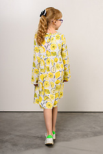 Штапельное летнее платье DAISY-D на девочку с длинными рукавами Garne 3035394 фото №2