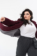 KORNI coat Garne 3042394 photo №11