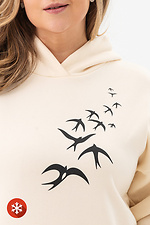 Isolierter Kapuzenpullover MOLLI Swallows Garne 9001395 Foto №4