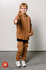 Теплый спортивный костюм детский с начесом Garne 3035397 фото №2