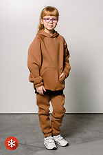 Теплый спортивный костюм детский с начесом Garne 3035397 фото №3