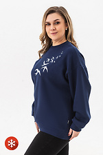 Warm sweater WENDI on fleece Swallows Garne 9001397 photo №2
