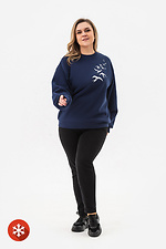 Warm sweater WENDI on fleece Swallows Garne 9001397 photo №5