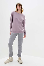 Knitted oversized sweater SONAY with one-piece sleeves Garne 3037399 photo №2