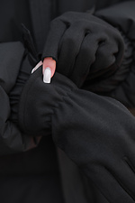 Fingerlose Touch-Winterhandschuhe für Damen. Without 8049399 Foto №4
