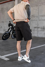Men's casual shorts Casual Black Teamv 8034402 photo №4
