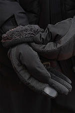 Herren-Daunen-Winterhandschuhe Thermax Without 8049402 Foto №6