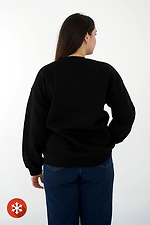 Warm sweatshirt WENDI on fleece with print Garne 9001402 photo №2