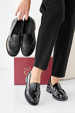 Damenschuhe Frhling-Herbst schwarz 2505405 Foto №2