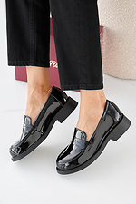 Damenschuhe Frhling-Herbst schwarz 2505405 Foto №7