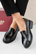 Damenschuhe Frhling-Herbst schwarz 2505405 Foto №8