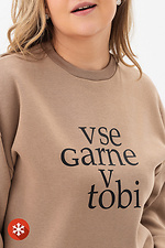 Warme Jacke WENDI mit Fleece. Verwenden Sie garne v tobi Garne 9001405 Foto №4