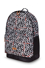 Miejski plecak młodzieżowy w kolorze czarnym ze wzorem GARD 8011406 zdjęcie №1