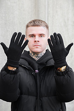 Men's Winter Fleece Gloves Snugo Without 8049406 photo №2
