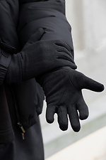 Men's Winter Fleece Gloves Snugo Without 8049406 photo №4