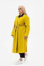 Пальто ADINA жовте Garne 3042407 фото №6