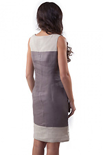 Sleeveless embroidered linen dress for women Cornett-VOL 2012408 photo №2