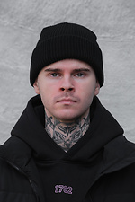 Men's extended beanie hat docker Dominic Without 8049408 photo №2