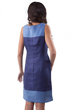Женское льняное платье вышиванка без рукавов Cornett-VOL 2012409 фото №4