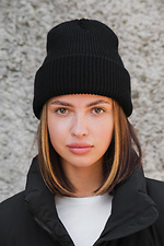 Women's extended beanie hat docker Dominic Without 8049409 photo №2