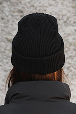 Women's extended beanie hat docker Dominic Without 8049409 photo №6
