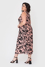 Летнее свободное платье ZIRKA из штапеля в цветочный принт Garne 3040410 фото №4