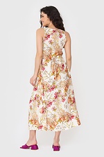 Літня вільна сукня ZIRKA зі штапелю в квітковий принт Garne 3040412 фото №4