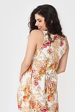 Літня вільна сукня ZIRKA зі штапелю в квітковий принт Garne 3040412 фото №5