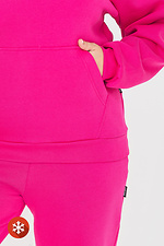 Insulated pants with elastic band in fuchsia color Garne 3041412 photo №4