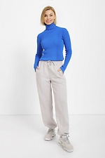 Golf turtleneck blue with high neck  4038413 photo №2