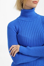 Golf turtleneck blue with high neck  4038413 photo №4