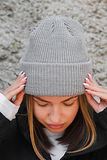 Women's extended beanie hat docker Dominic Without 8049413 photo №4